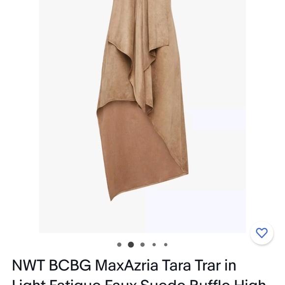 NWT BCBG MAXAZRIA Trar Light Sand Medium - Picture 4 of 10
